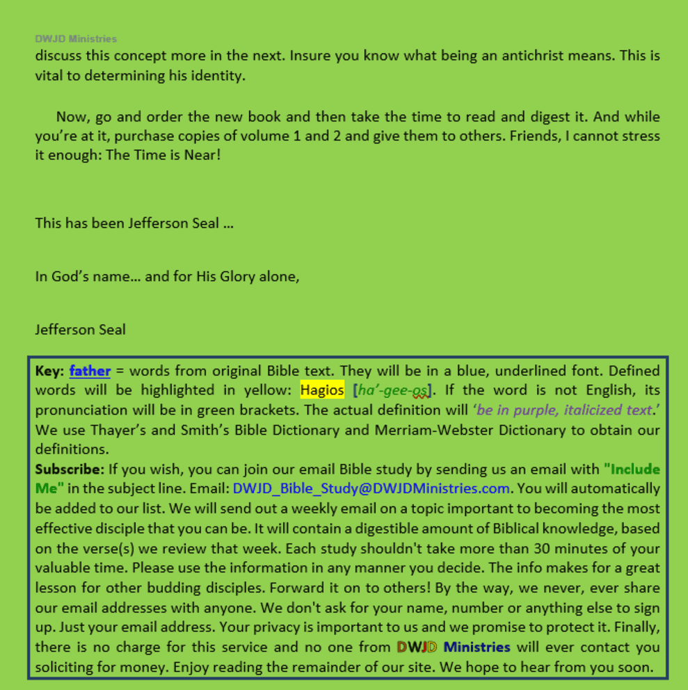 Text discussing biblical terms and definitions.