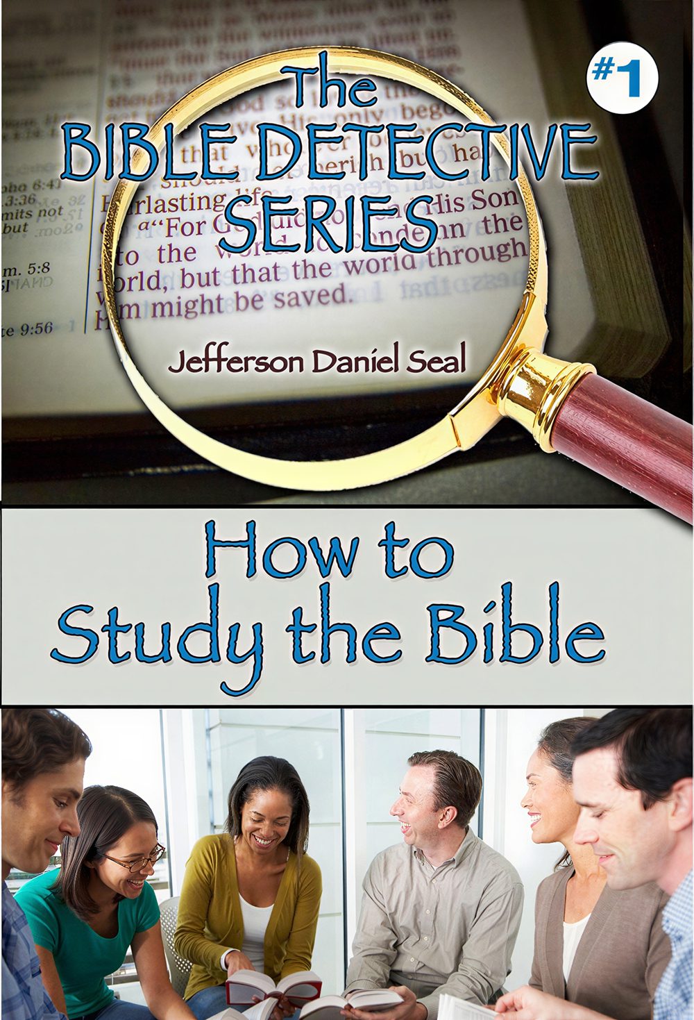 Group studying the Bible together