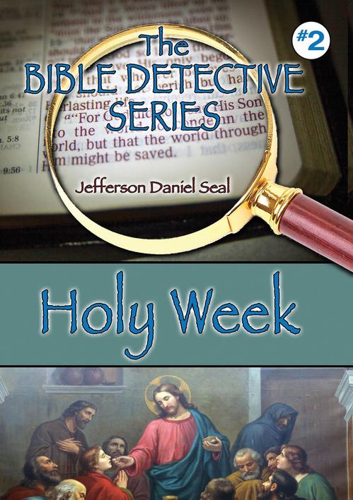 Bible Detective Series cover with magnifying glass